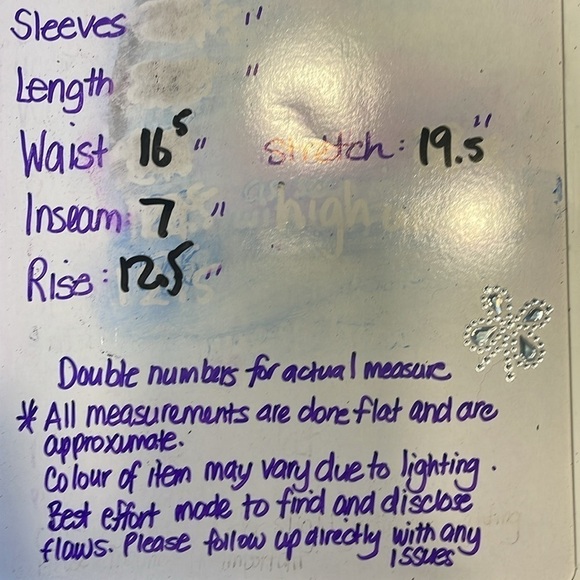 LIRA XL medium weight cotton/poly blend medium indigo with white pinstripe - Picture 6 of 8